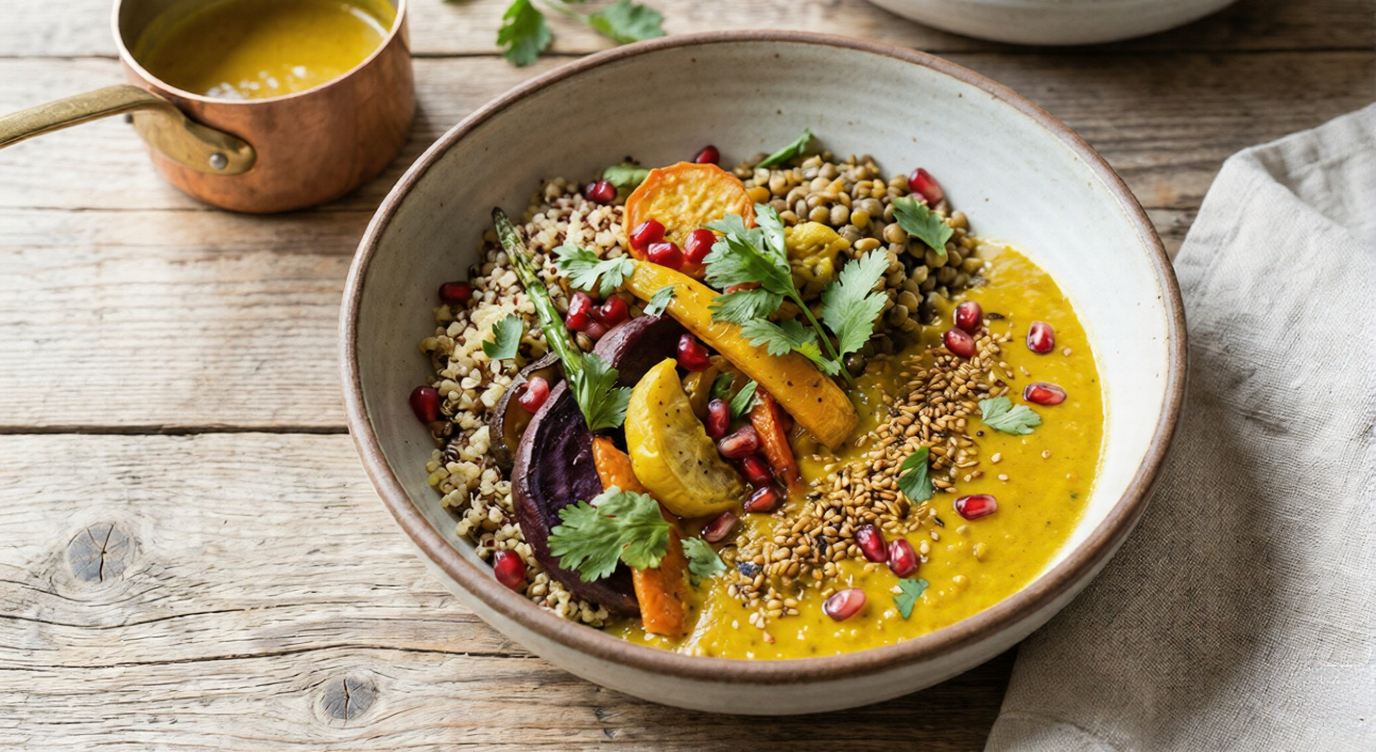Comida ayurveda individualizada según doshas